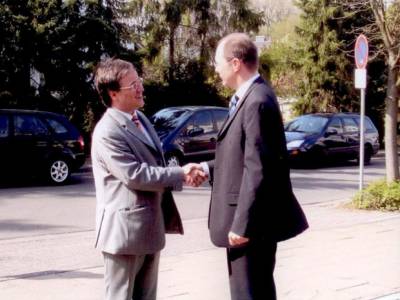 Ministerprsident Armin Laschet freut sich ber meine Einladung