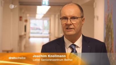 Interview mit dem ZDF zum Thema Pflegenotstand in Deutschland